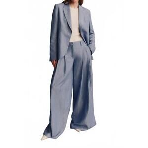 NEW TWP new didi pants in indigo white